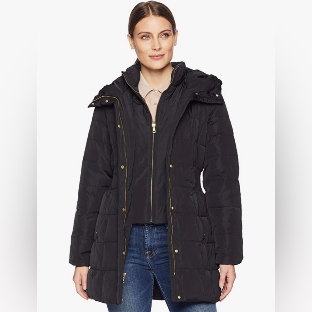 COLE HAAN BRAND NEW SIZE XS TAFFETA DOWN GORGEOUS DOWN JACKET - Picture 14 of 16